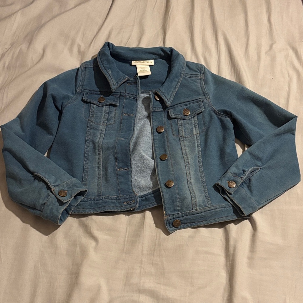 Kids Blue looks like Denim Jacket